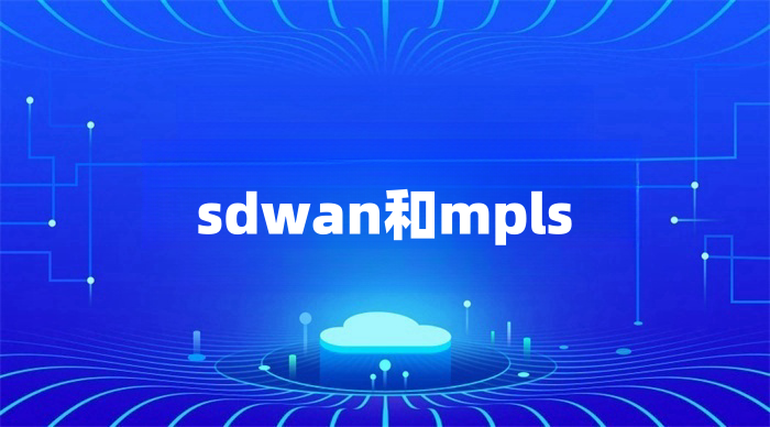 sdwan和MPLS專線哪個好