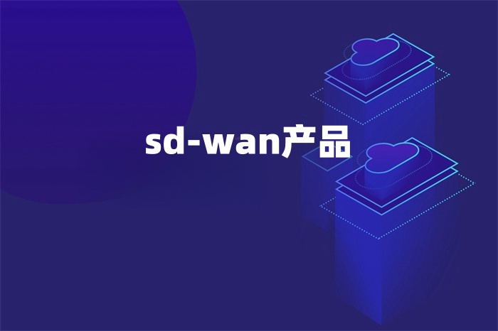 sd-wan的產品包括哪些