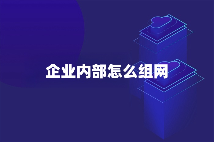 企業(yè)內(nèi)部怎么組網(wǎng)