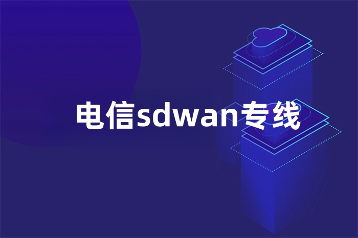 電信sdwan專線 電信sdwan專線