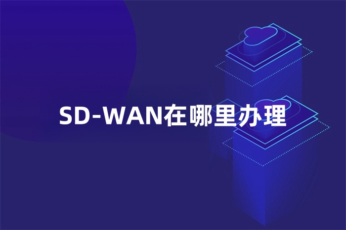 SD-WAN在哪里辦理