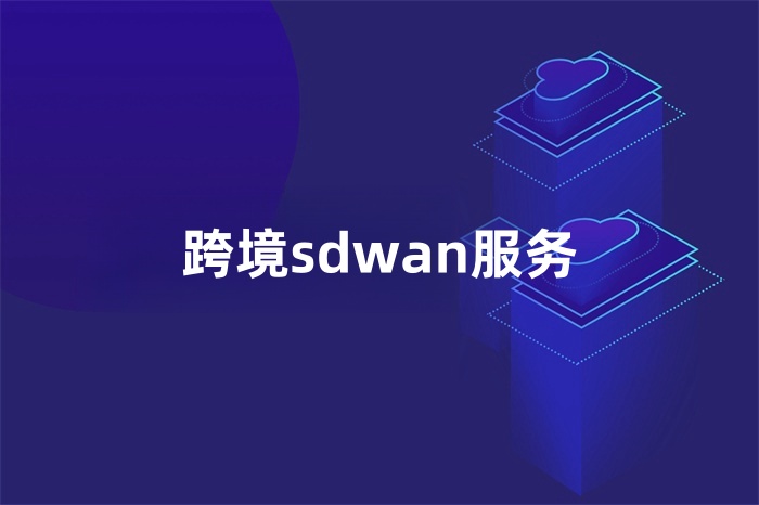 跨境sdwan服務